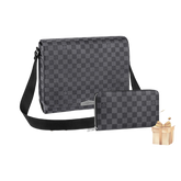 【2025】関税負担なし ディストリクト MM NV2 長財布 2点セット お得 N40350+N60111 31 x 27 x 8 cm/21 x 12 x 2 cm