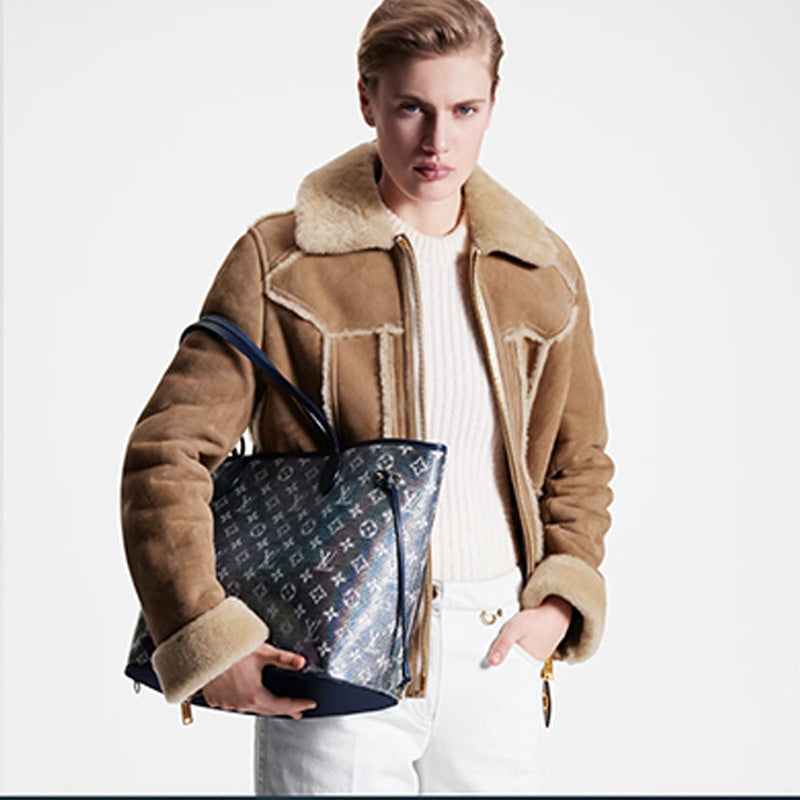 関税負担なし 秋冬の新作スタイル NEVERFULL ミディアム ハンドバッグRef: M22921