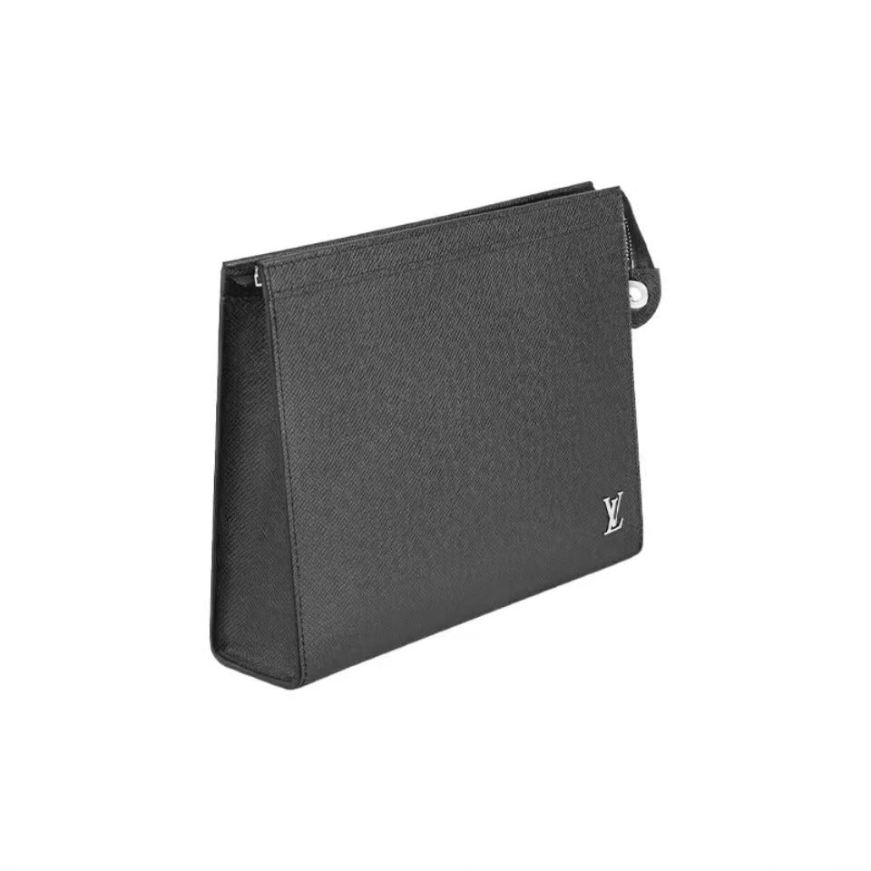 【2025】関税負担なし（ルイ） クラッチバッグ Pochette Voyage 27*21*6CM