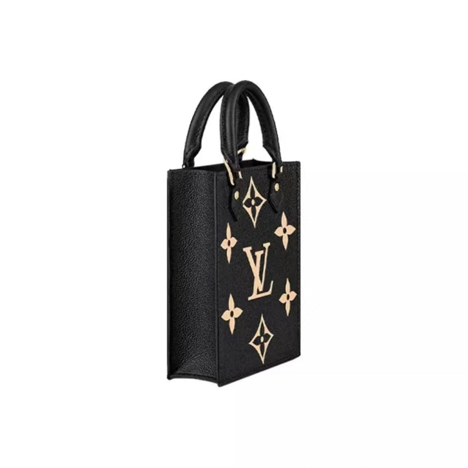 【2025】関税負担なし（ルイ）Petit Sac Plat mini tote ハンドバッグ 14*17*5cm