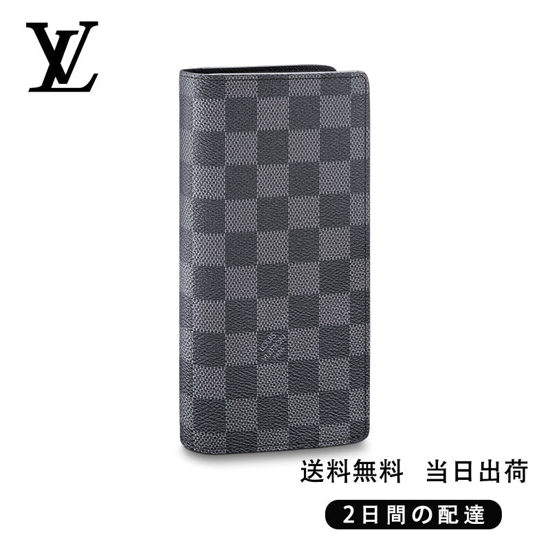 関税負担なし チェッカー付き折りたたみ式ウォレットRef:N62665