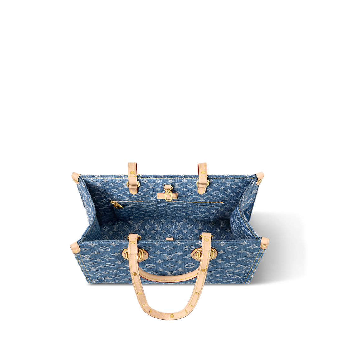 【2025】~【関税負担なし 公式旗艦店】ルイ ハンドバッグオンザゴー MM 35 x 27 x 14cm